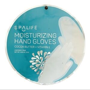 SpaLife – Moisturizing Hand Gloves | Cocoa Butter + Vitamin E | 1 Pair | NWT